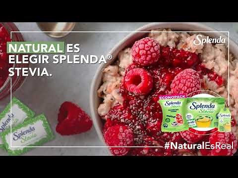 PRUEBA SPLENDA® STEVIA EN CUALQUIERA DE SUS PRESENTACIONES