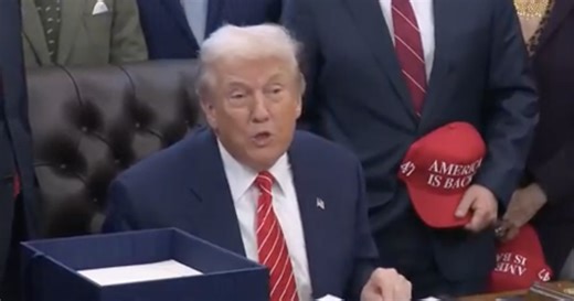'Just be quiet': Trump tests the limits of his authority, tells Republican Congress members to 'shut up' during Oval Office signing