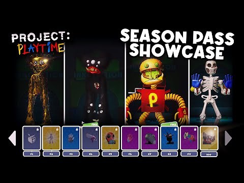 Project Playtime Full Toy Box / Season Pass Showcase