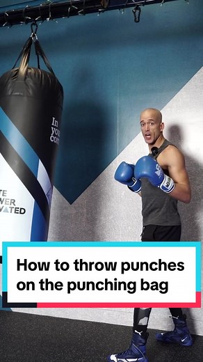 How to Throw Punches on the Punching Bag for Beginners