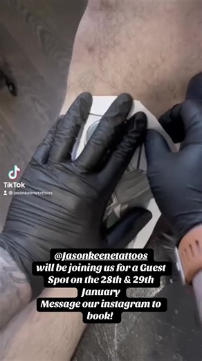 The very talented @Jasonkeenetattoos will be coming to Guest with us at the end of January! Drop us a message on insta to book 🙌🏼 #tattoo #tattooartist #realism #tattoos #fyp