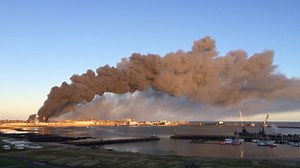 Peterhead fish factory blaze brought under control