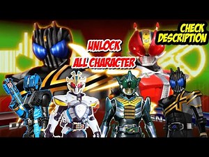 UNLOCK ALL CHARACTER KAMEN RIDER CLIMAX HEROES PS 2!!! DARK DECADE, DIEND, IXA, ZERONOS!