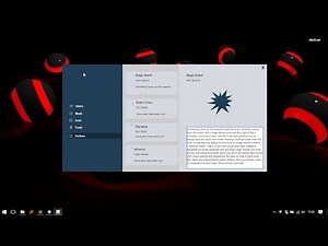 Java Programming - Netbeans Metro UI Design - Material UI Design - Inbox Example
