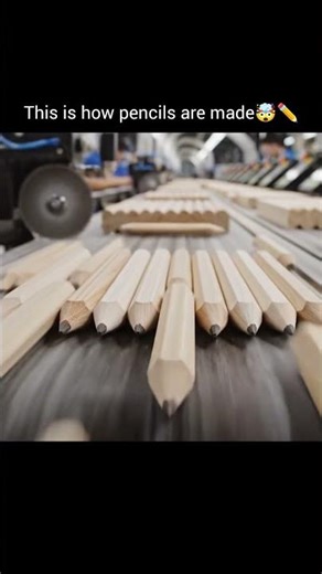 Inside the Pencil Factory: How Wood Turns Into Perfect Pencils in Seconds! ✏️🔥