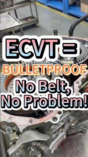 ECVT vs CVT Why Toyota's Hybrid CVT Is Actually Bulletproof (And Why Real CVTs Break) #mechanics