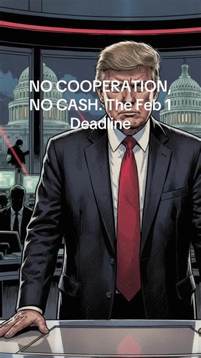 NO COOPERATION, NO CASH. The Feb 1 Deadline Sanctuary City Funding Trump February 1st Deadline Federal Grant Freeze ICE Cooperation Mandate Minneapolis Sanctuary Lawsuit Discretionary Payment Cut 1776 Crew News #BreakingNews #SanctuaryCities #Trump2026 #The1776Crew #AmericaFirst