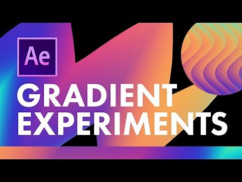 Gradient Experiments in After Effects - Animation Tutorial