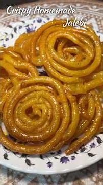 Crispy Homemade Jalebi Recipe | Perfect Jalebi at Home