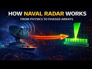 How Naval Radar Works: From Physics to Phased Arrays (3D Animation)