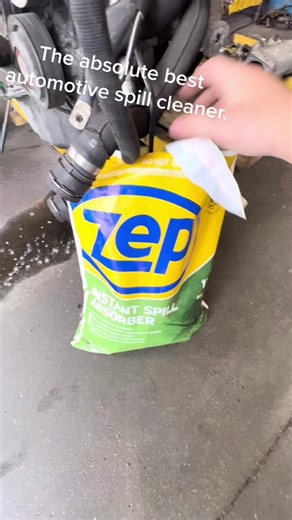 Zep Instant Spill Absorber - The Ultimate Automotive Spill Solution