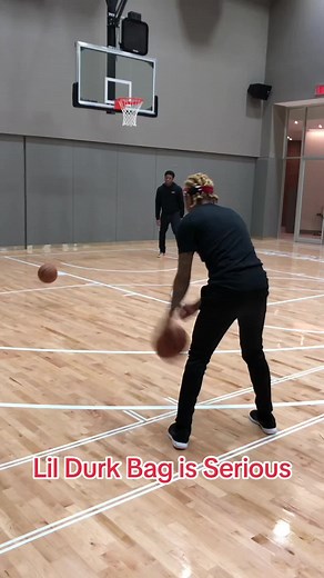 Lil Durk Basketball Highlights and Skills | Rapper's Hoop Game