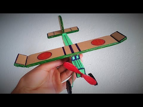 How To Make A Glider Out Of Cardboard - (Simple Cardboard Airplane)