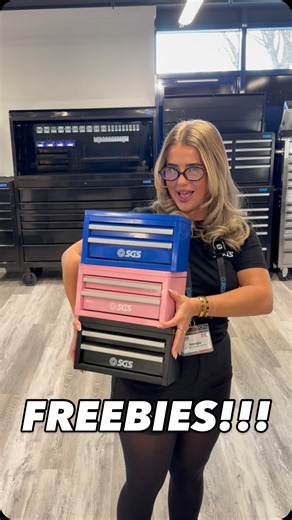 29 reactions | When you spend £350+朗朗朗 #sgsengineering #freebiew #toolchest #toolbox #pinktoolbox | SGS Engineering | Facebook
