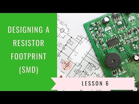 Lesson 6 : Designing a SMD resistor footprint [ Free PCB Design Online Course ]