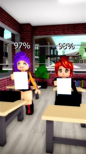 Rumi Bacon Sad at 97%, Roblox Abby & Bacon Dance After Passing 😂 #roblox #robloxstory #robloxscript