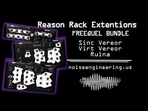 Reason rack extensions demo: Freequel Bundle includes Virt Vereor, Sinc Vereor, Ruina