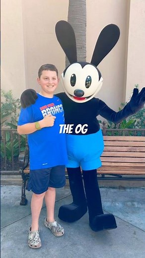Me and the OG of Disney, Oswald the Lucky Rabbit