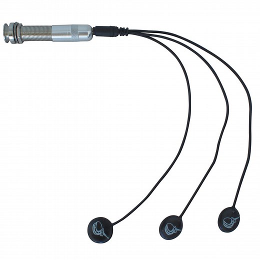 JourneyTek Passive 3-piezo Pickup EP001K - Journey Instruments Travel Guitars