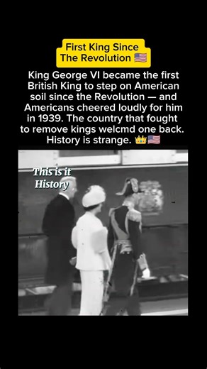 The First British King to Visit America 163 Years After the Revolution | King George VI & FDR 1939