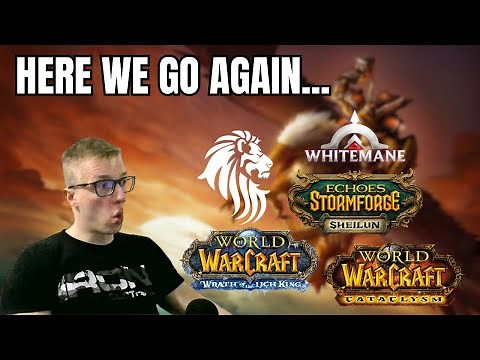 My TOP 3 WoW Private Servers REVISITED!