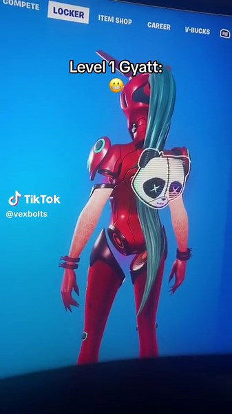 I want a Fortnite skin to twerk on me so bad with that gyat