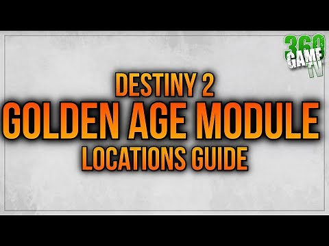 Golden Age Tech Module Location Guide - The Rift Lost Sector Nessus - Destiny 2