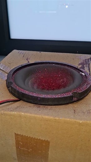 Crazy Bass Pressure Test! (Red Glitter Slow Motion Blast) #nghia #automobile #basstest
