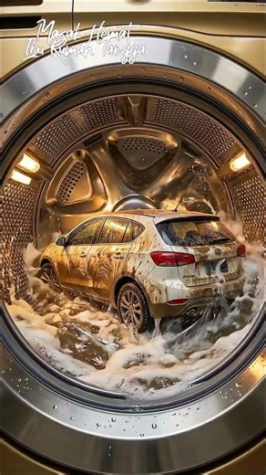 When a flood takes over your city, this giant washing machine might just be exactly what you need.