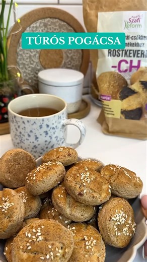 28K views · 181 reactions | Pihe-puha túrós pogácsa, minimális...