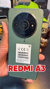 REDMI A3 Pattern Lock Remove Without PC