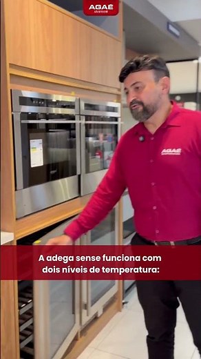 Agaé Showroom - Adega Tramontina Dual Zone T Smart
