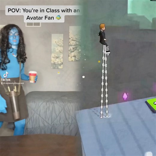 POV: You’re in Class with an Avatar Fan 🐠