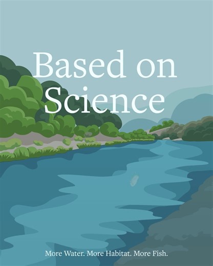 Tuolumne River’s Healthy Rivers and Landscapes plan is based on science. More than 100 different scientific studies have shown that flooding the river does not help build the native fish population. Instead, specific and measured flows throughout the year will increase the native fish population. More Water. More Habitat. More Fish. Learn more about our plan at TuolumneRiverPartners.com/HRL. | Turlock Irrigation District