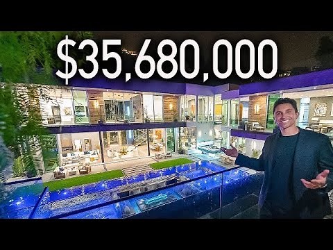 Touring a $35m Bel Air Mega Mansion with an INSANE Backyard!