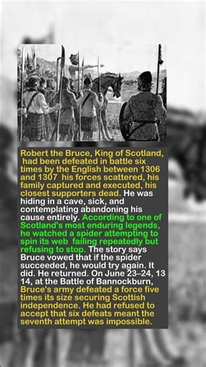 He Lost 6 Wars and Lived in a Cave—Then a Spider Changed History
