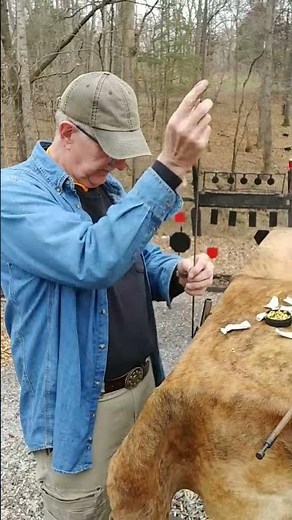 Civil War Minie Ball says Hello to the Gong! #shorts