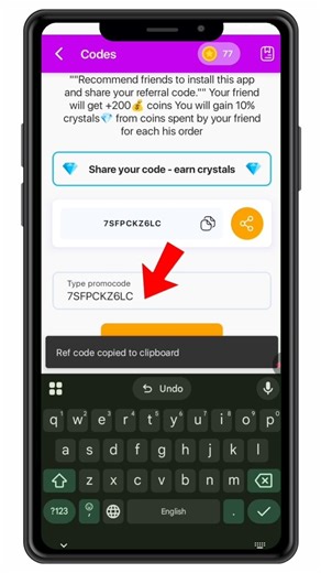Top Follow Coupon Code Today ✅ New Promo Code Top Follow App 😱 #promocode