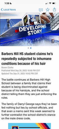 Excellent Interview @kprc2deven!! I can’t believe what I just watched!!!! The school board member refuses to lay eyes on Darryl George!!!! Listen Up!!! This is Racism in Real Time!!!🤬🪑🪑🪑🪑🔨🔨🔨🔨✍🏽#fyp #explorepage #drcandicematthews #fyp #explore #NOTALK🔨 #boosted #barbershillhighschool @DrCandiceMatthews