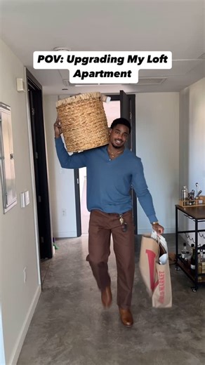James León on Instagram: "This thing turning me into a handy man😂 - - - - - - - - - - - - - - - - - - - - - - #style #fashion #explorepage #outfitinspo #menwithstyle #fyp #texas #cowboy #loft #loftapartment #interiordesign #livingroomdecor #homedecor"