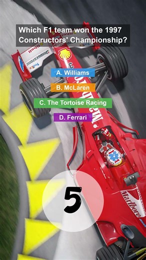 Who Took the Crown in the 1997 F1 Constructors' Championship?