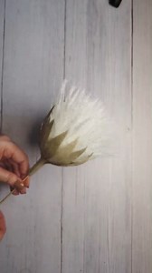 17K views · 280 reactions | White DIY Idea #flower #diy #craft #easytomake #white #papercraft #tutorial #howtomake | Day with DIY | Facebook