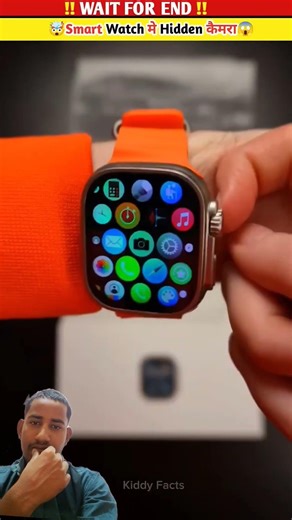 smart watch hidden camera 📸🤳 #lifeisbutadream #facts #2018 #colonelkkjϟ #december10 #comedy #decembe