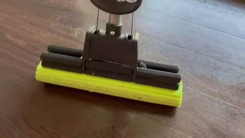 PVA Ultra Super Absorbent Professional Double Roller Sponge Foam Mop and Extra Head