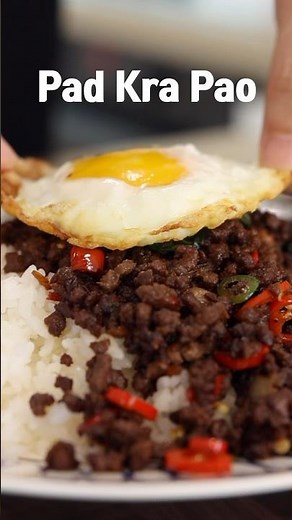 This 15 Minute Thai Basil Beef Will Change Your LIFE! (Pad Kra Pao)