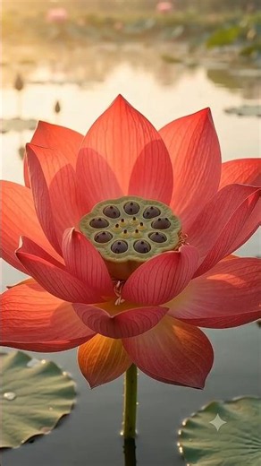 🌺🌱 8 Seeds. 8 Giant Red Lotus Flowers. One Incredible Life Cycle!