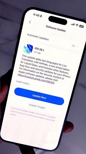 “iOS 26.1 is LIVE: Here’s What’s New!”