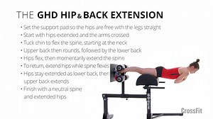 5.1K reactions · 1.2K shares | CrossFit Seminar Staff member Julie Foucher demonstrates the GHD hip and back extension. | CrossFit | Facebook