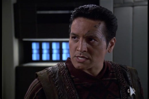 Starfleet Records. Starfleet Personnel: Kathryn M. Janeway, Captain of the USS Voyager. "Pagh t'em far, B'tanay." Soon, the ship is put on red alert and Chakotay with the other officers corner Janeway in the brig. They ignore her when she reminds them that the rebellion ended years ago, declaring that the Maquis still exist aboard Voyager, and therefore so does the rebellion. They then place her in the cell, while Tuvok is now completely under Teero's control and joins Chakotay's side. Chakotay,