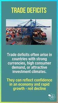 Trade Deficits I 60 Second Economics